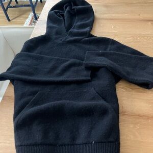 Vince Black Hoodie Sweater